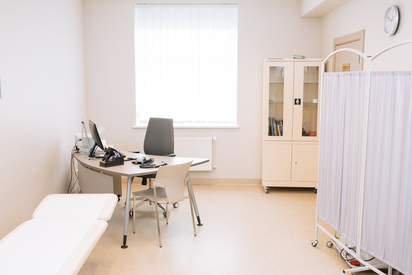 Empty hospital clinic